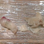 寿司英 - ❀『三河の天然しまあじ』
      
      