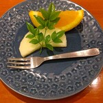 寿司英 - 【デザート】
      ❀『リンゴ・オレンジ』