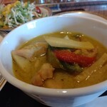 マイ タイ レストラン - ミニグリーンカレーのアップ