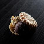 MAME ノマノマ - 料理写真:塩豆あんとマスカルポーネ