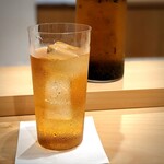 勢麟 - この日特別にご用意くださっていた、浜松の紅茶の水出し。スッと染みわたるような美味しさと香りたかさ。全部飲んで良いと言って下さる心配りに泣けてくる・・・本当にありがとうございます。勢麟さんに伺えて、私は幸せです( ；∀；)♡