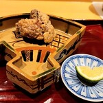 銀座 しのはら - 鼈とへべす