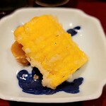 銀座 しのはら - カラスミとコーン