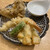 天ぷらめし 金子半之助 - 料理写真:海老、烏賊かき揚げ、舞茸、獅子唐
