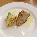 ヴェルデ・レガーロ - 温野菜とキッシュ