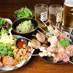 鉄鍋餃子  炭火焼鳥 もつ鍋  九州酒場  丸九 - 