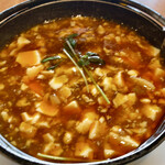 中国料理　杏花飯店 - 週替わりランチCの麻婆豆腐