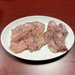 焼肉幸泉 - タン塩・上ハラミ