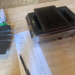 和牛焼肉大衆酒場 ホルモン博多春吉のじゃん横 - オーダーシステム