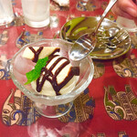 リトルスパイス - 〆のアイスが本当に幸せ