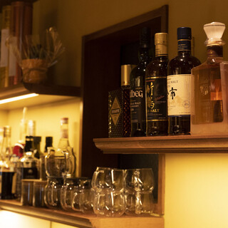 We have a wide selection of wines and grappas.