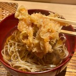 日本橋 蕎ノ字 - 桜海老のかき揚げ丼
