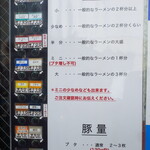 ラーメン二郎 - メニュー