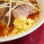 ラーメン二郎 - ニンニク多め