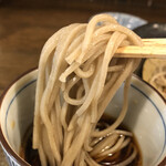 そば酒房　福島 - そばのアップ