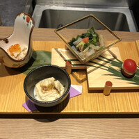 浜松町 鮨 すし門 - コースの前菜