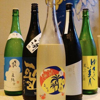 季節の【日本酒】も楽しめます♪半合440円✨