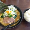 Ramen Hasegawa - らぁ麺（豚骨）普通＋ほうれん草＋小ライス