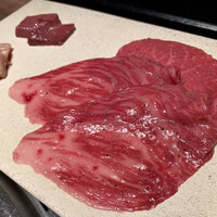 焼肉うしごろ 銀座店 - 厳選赤身 焼きしゃぶ