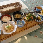 ビラブリガーデンカフェ - 竹盛り膳 ￥1500