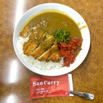 サン・カレー - チキンカツハーフ