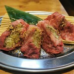 TOKYO焼肉ごぉ - 元祖！ねぎサンドハラミ
