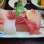 お食事の店萬福 - 料理写真:刺身