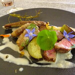 ジューダバレリーノ - ﾀｽﾏﾆｱ産子羊の鞍下肉のｸﾞﾘﾘｱ