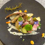 ジューダバレリーノ - ﾀｽﾏﾆｱ産子羊の鞍下肉のｸﾞﾘﾘｱ