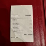 Il Salumaio di Montenapoleone - Yen が高い時に両替しておいたEURO が残っていたので、現金で支払ったら「この金額をキャッシュで支払うとは。」と彼女が言った。飲食店は現金支払いを喜ぶ