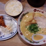 天下一品 - こってりラーメン並＋唐揚げセット