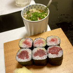 大こう - テールスープの茶碗蒸しと鉄火巻