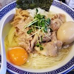 塩そば専門店 桑ばら - 平子煮干しの冷やし塩そば