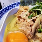 塩そば専門店 桑ばら - 平子煮干しの冷やし塩そば