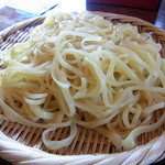 松鶴庵 - かわりそば（ゆずきり）