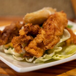 炭火焼鳥正ざわ - 2022.5 軍鶏唐揚げ（638円）