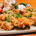 Izumu - 鶏の唐揚げ甘酢ねぎソース