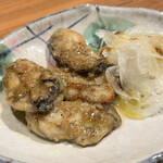 Sumibi Yaki Tori Kicchin Hiyoko Asahi - 生牡蠣のアンチョビソテー