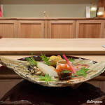 御料理 寺沢 - 旬菜盛合せ