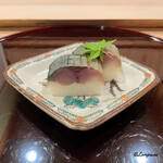 御料理 寺沢 - 真鯖の棒ずし