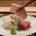 御料理 寺沢 - のどぐろの炙り