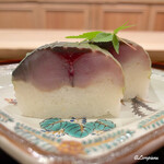 御料理 寺沢 - 真鯖の棒ずし