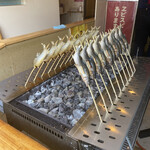 木曽川商店 - じっくり焼かれてます