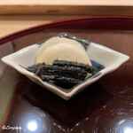 御料理 寺沢 - 蕪と黒牛蒡