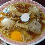 中華そば えもと - 月見中華そば