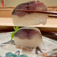 御料理 寺沢 - 真鯖の棒ずし