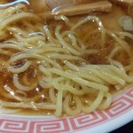中華そば えもと - 麺の感じ