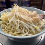 麺でる - 料理写真:小ラーメン(ニンニク,アブラ)