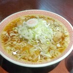 中華そば えもと - 中華そばネギ増し（同行者）