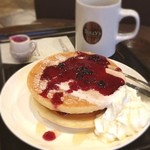 タリーズコーヒー - T's パンケーキ ブルーベリーハニー